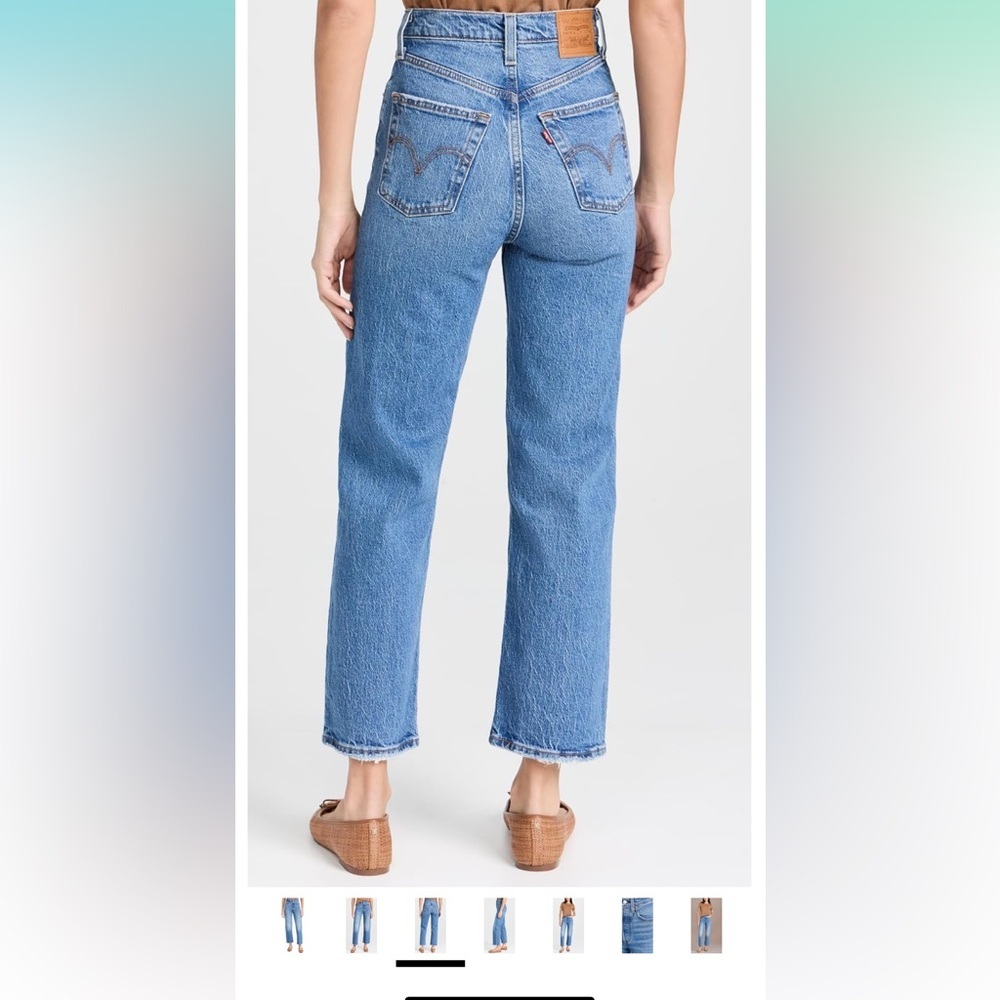 Levi's Ribcage Straight Ankle  size 27 Denim Jeans - Picture 11 of 11